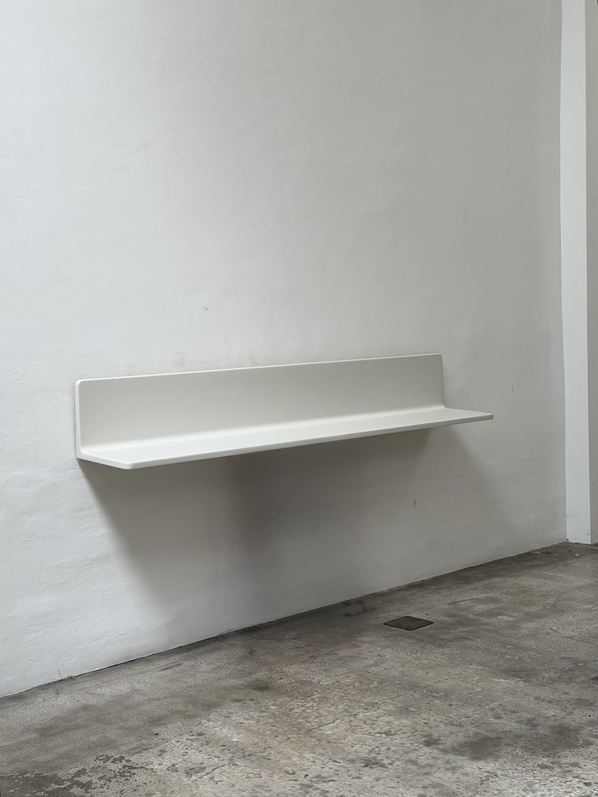 Otto Zapf,Large Wall-Mounted Fiberglas Shelf, Otto Zapf