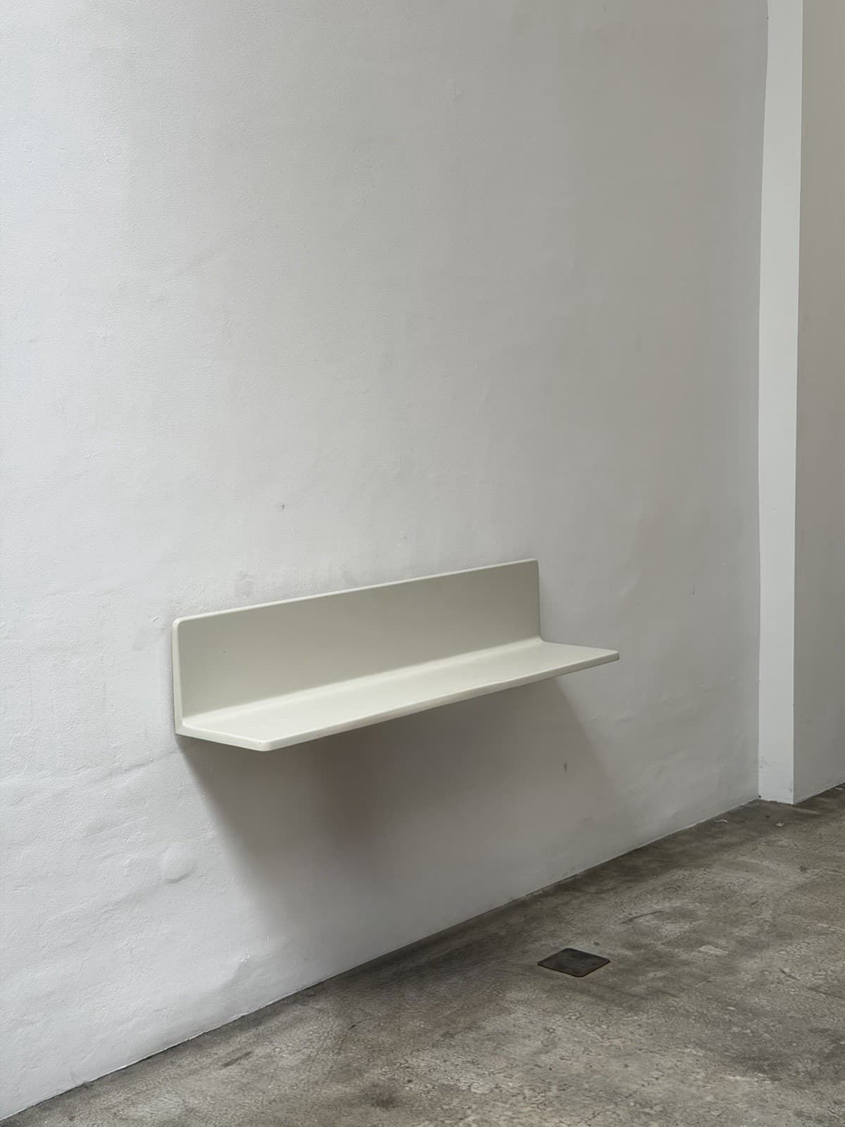 Otto Zapf, Small Wall-Mounted Fiberglas Shelf, Otto Zapf copy