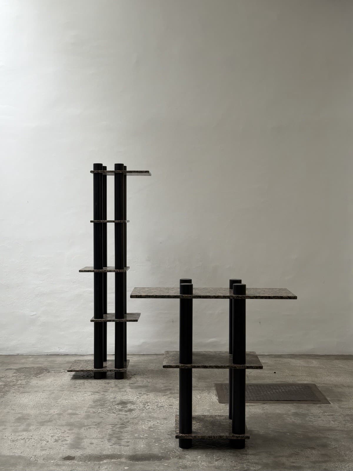 Modular Granite Design Shelf, Memphis attr.