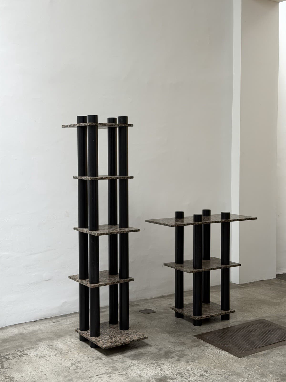 Modular Granite Design Shelf, Memphis attr.