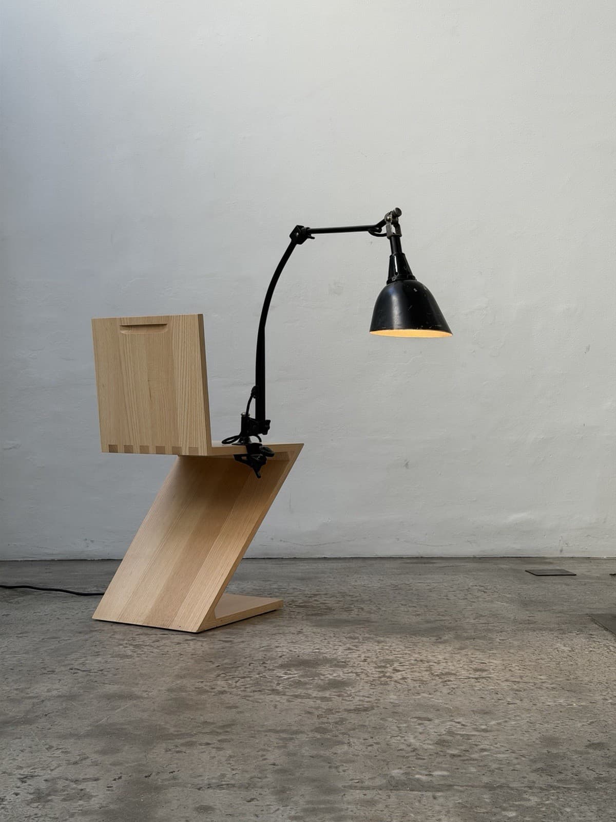 Midgard, Large Clamp Lamp, Curt Fischer