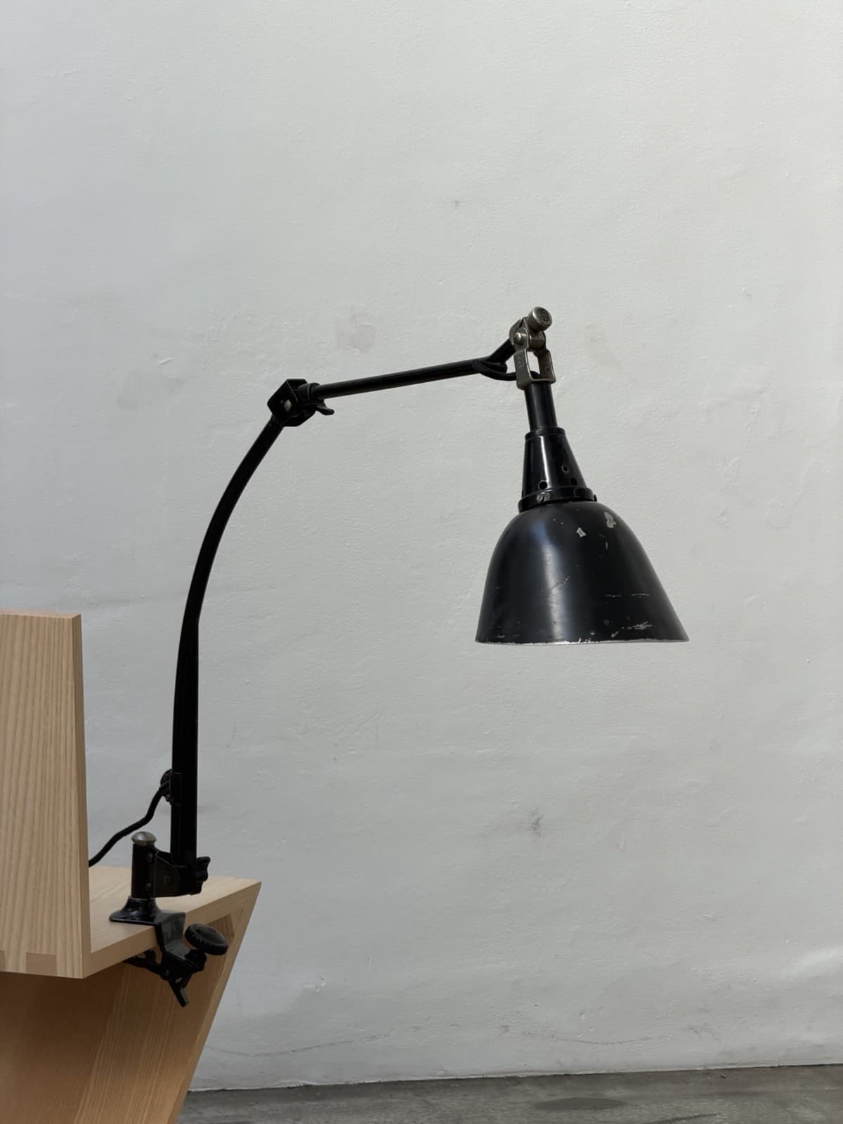 Midgard, Large Clamp Lamp, Curt Fischer