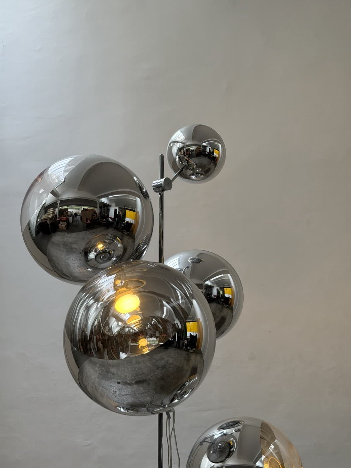Tom Dixon, Mirror Ball Floorlamp LCS02