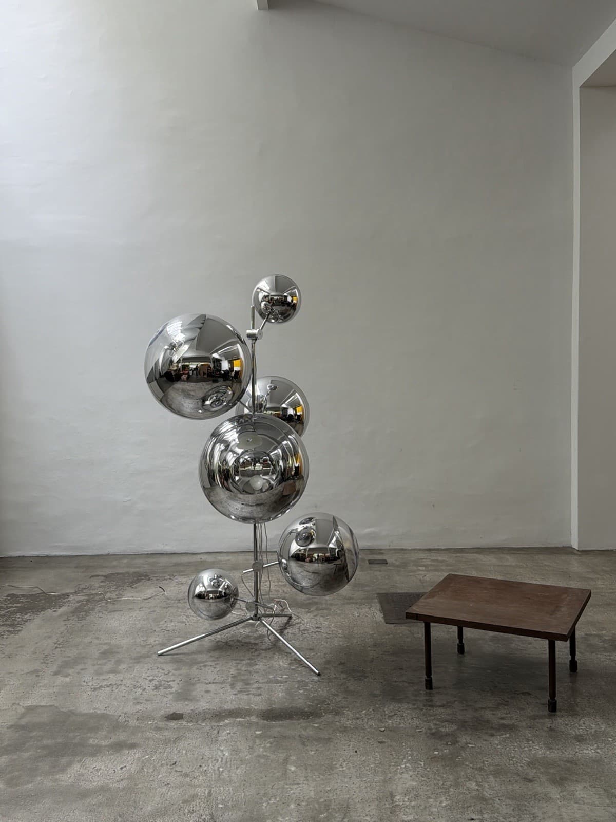 Tom Dixon, Mirror Ball Floorlamp LCS02