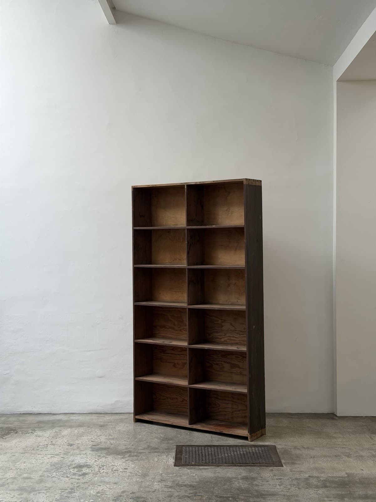 Early 20th Century, Handcrafted Wooden Shelf