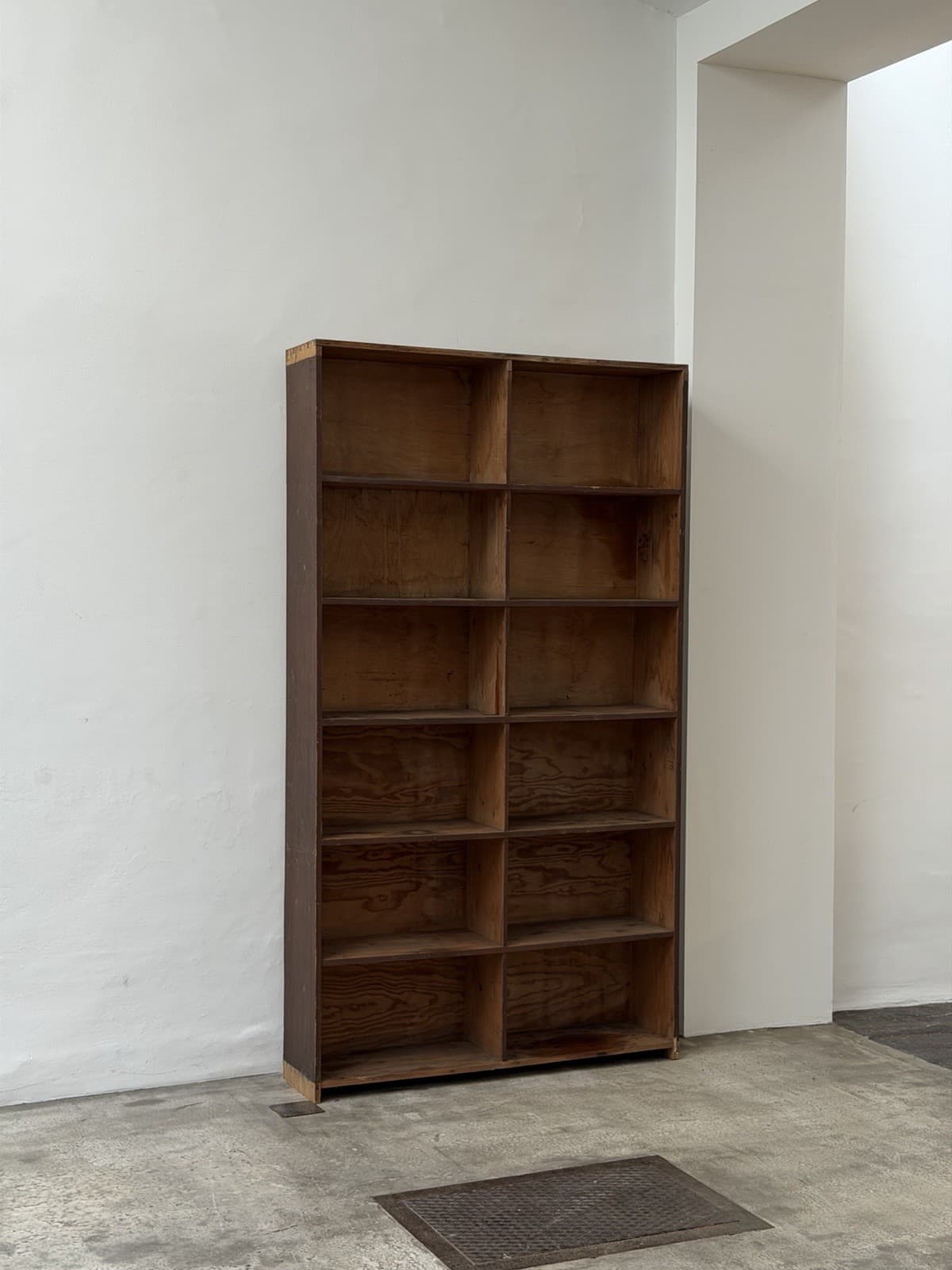 Early 20th Century, Handcrafted Wooden Shelf
