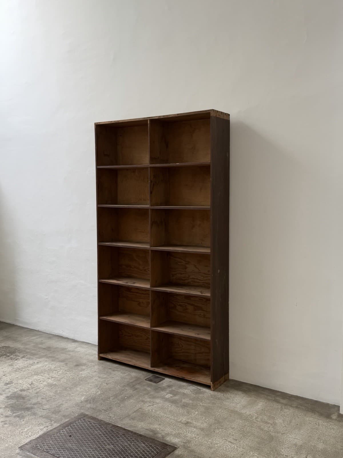 Early 20th Century, Handcrafted Wooden Shelf