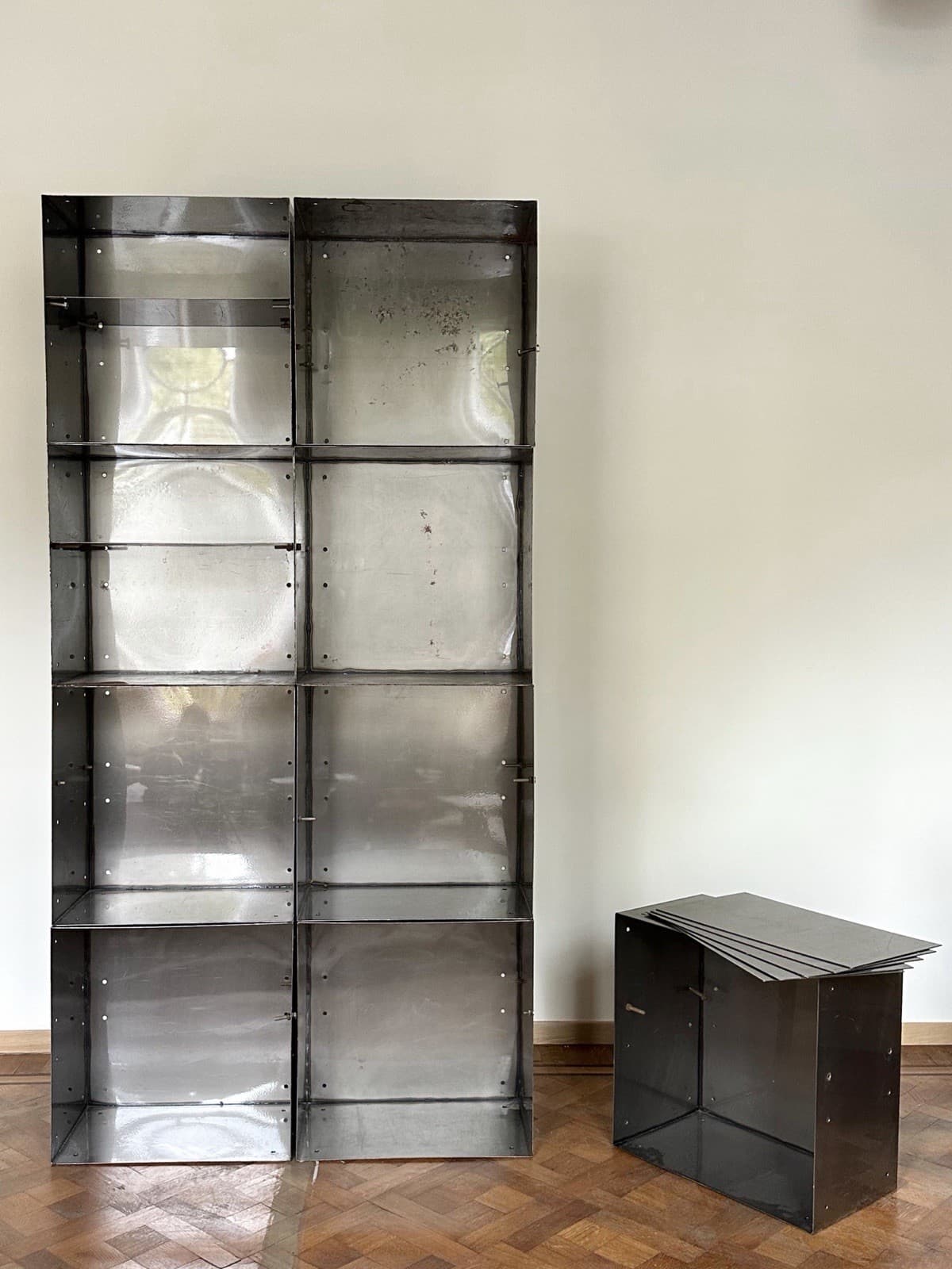 Unknown, Modular Steel Shelving Units