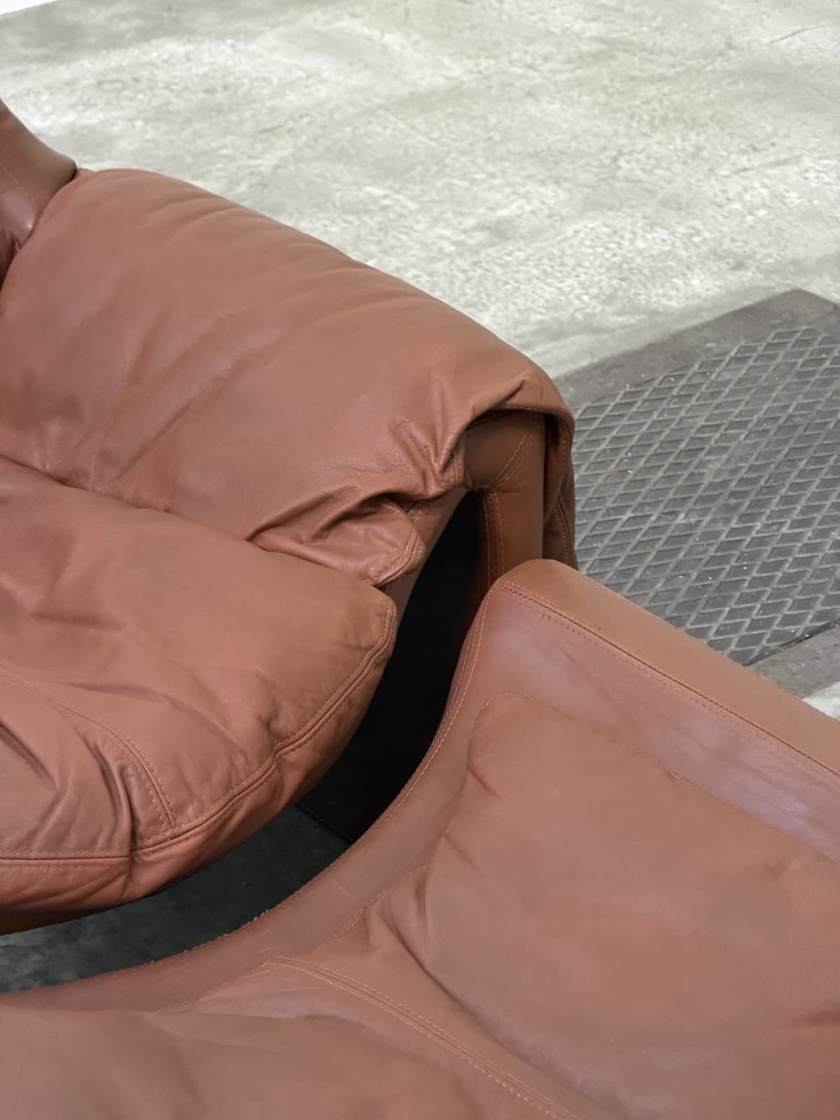 Vittorio Introini, Saporiti Italia P60 Loungechair & P62 Ottoman
