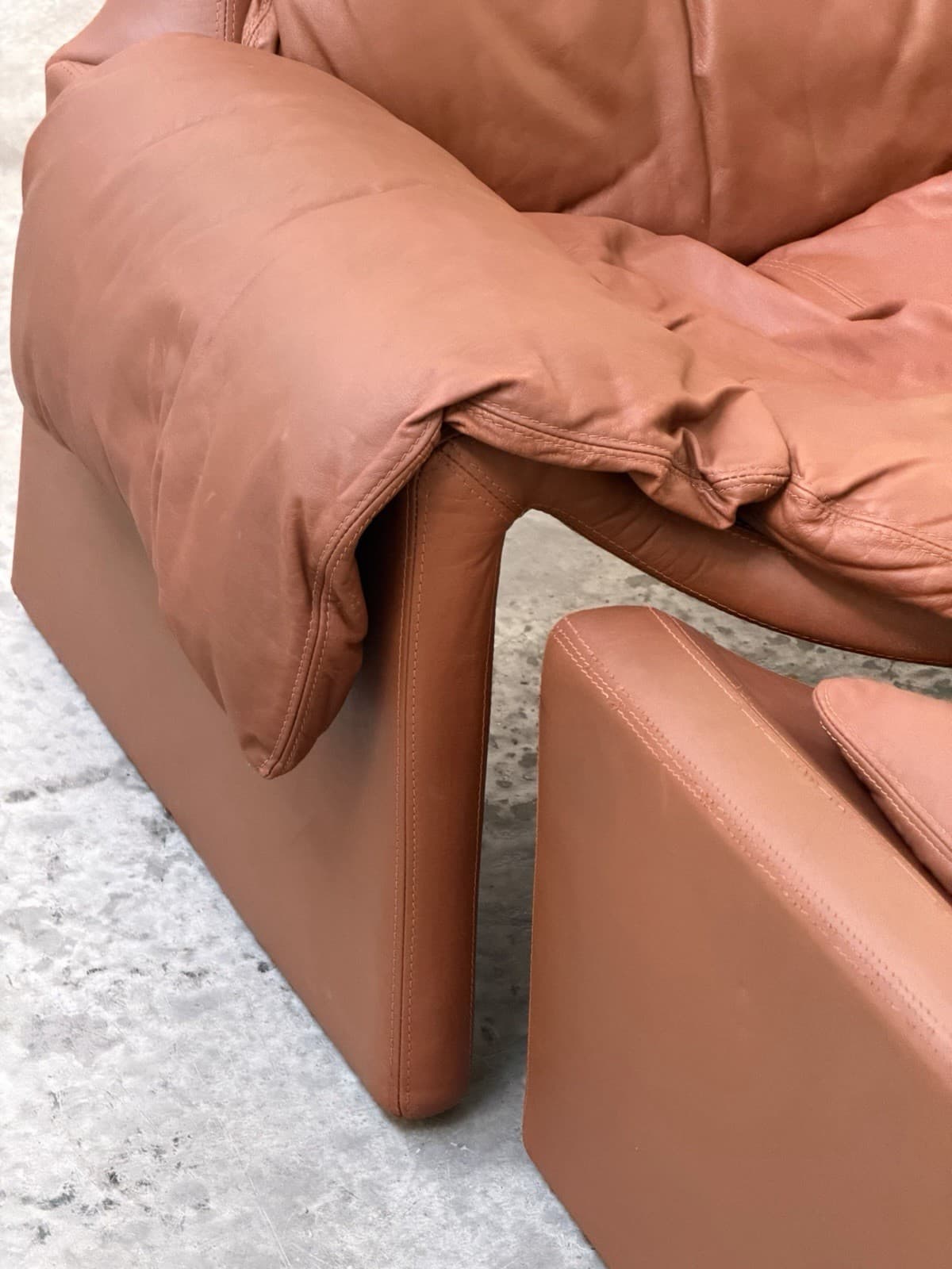 Vittorio Introini, Saporiti Italia P60 Loungechair & P62 Ottoman