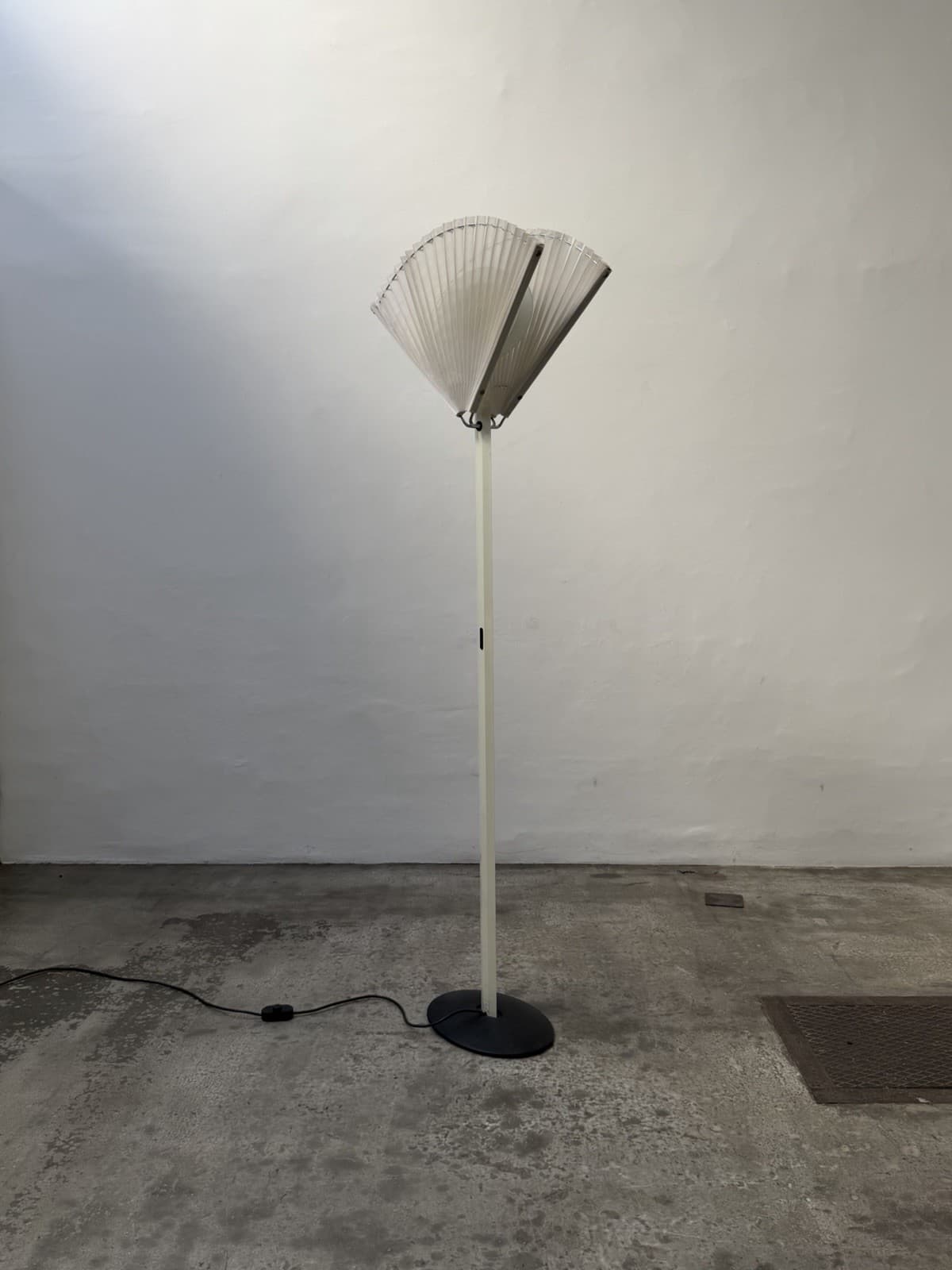 Afra& Tobia Scarpa, White Butterfly Floor Lamp, Flos