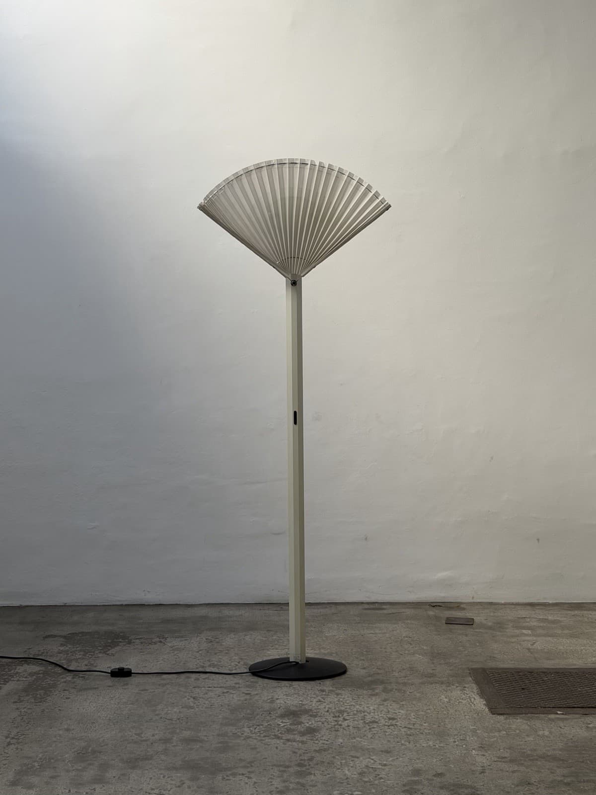 Afra& Tobia Scarpa, White Butterfly Floor Lamp, Flos