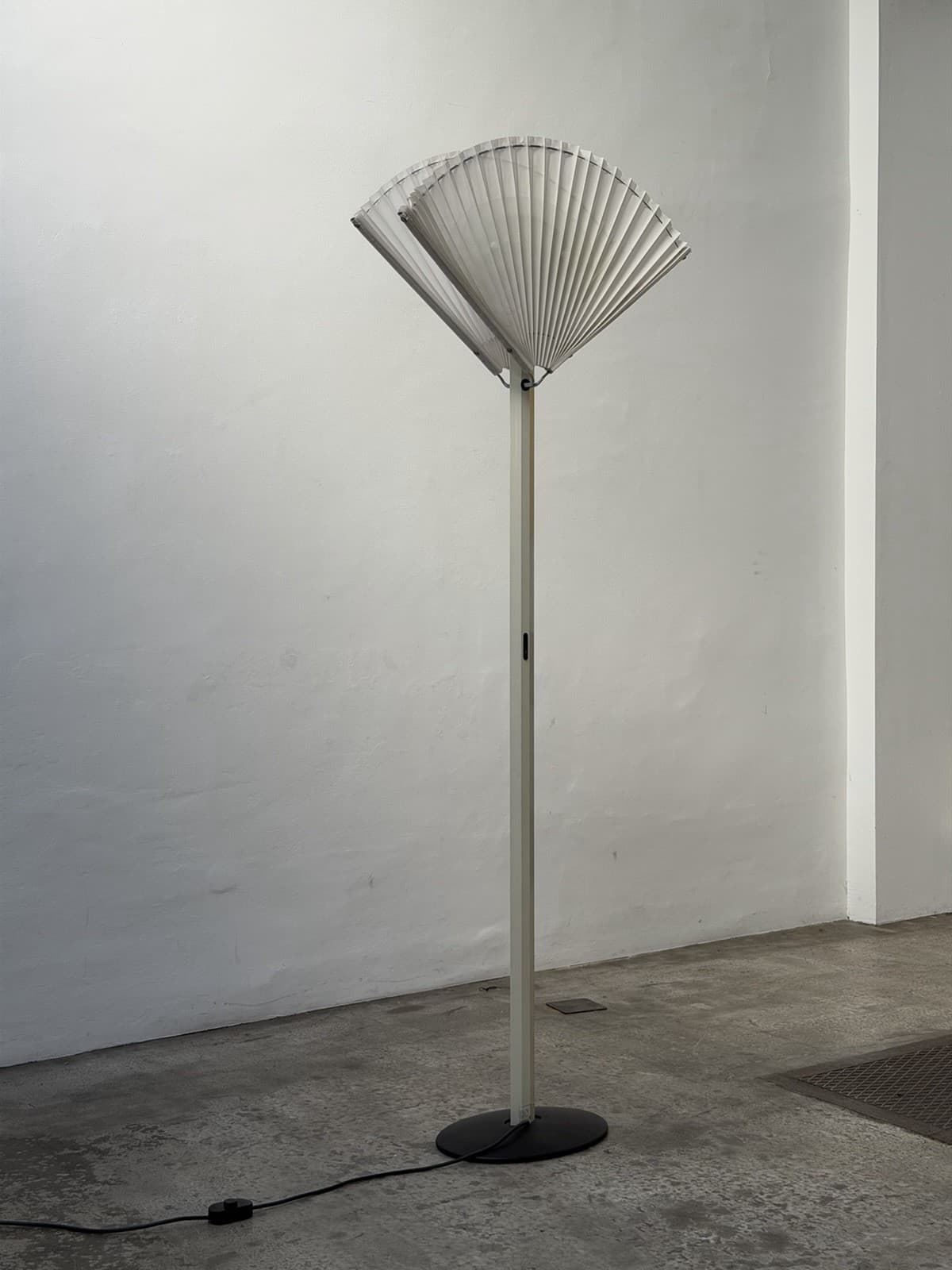 Afra& Tobia Scarpa, White Butterfly Floor Lamp, Flos