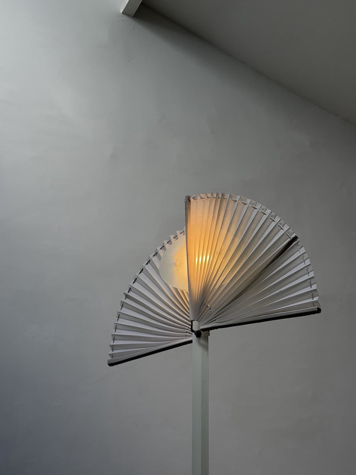 Afra& Tobia Scarpa, White Butterfly Floor Lamp, Flos
