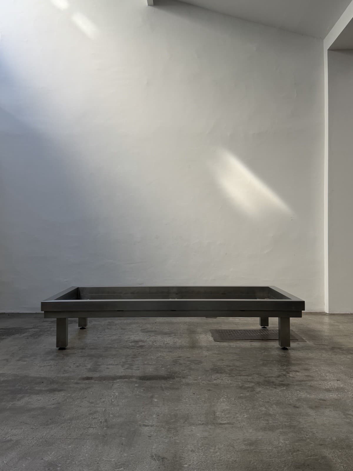 Minimalist Stainless Steel Bed Frame
