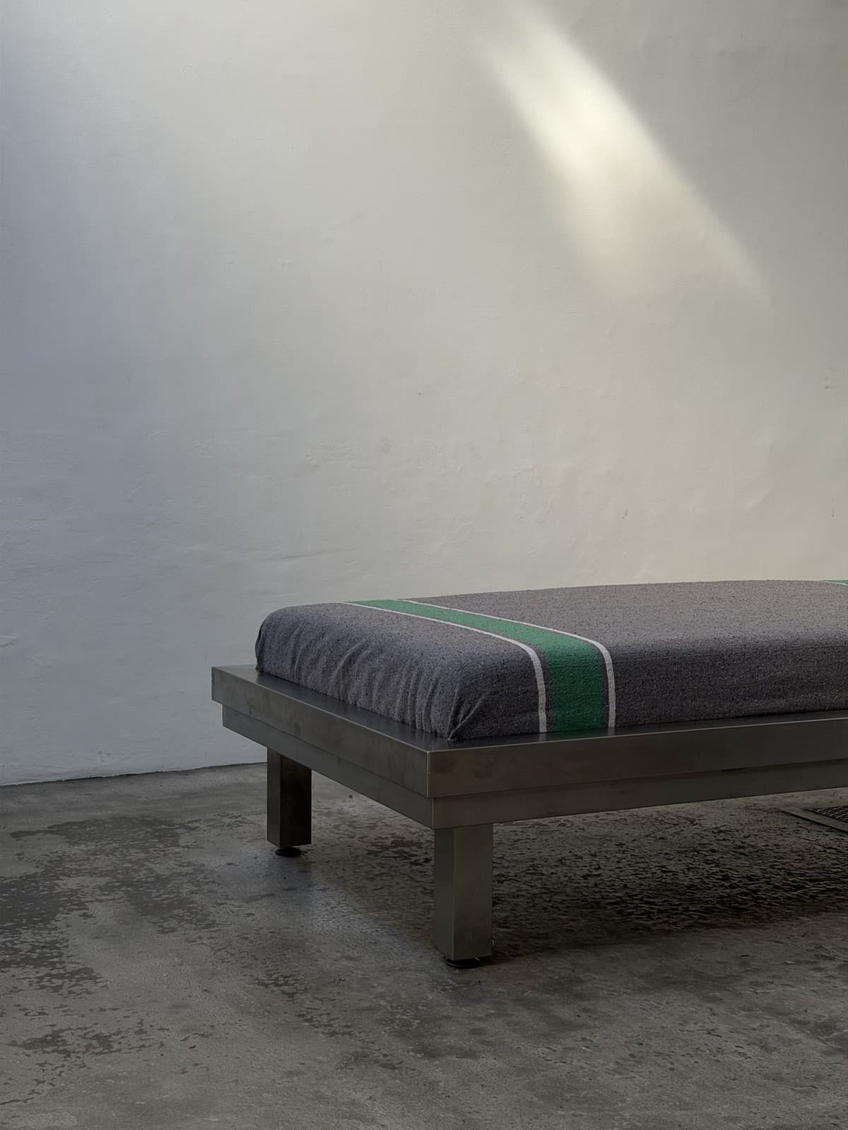 Minimalist Stainless Steel Bed Frame