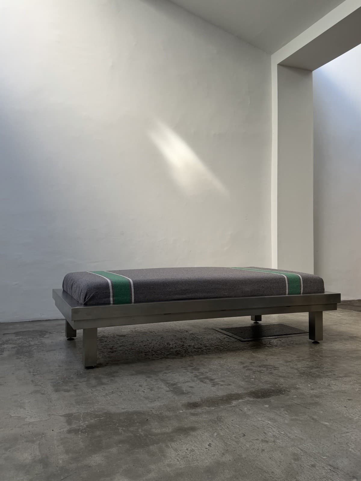 Minimalist Stainless Steel Bed Frame