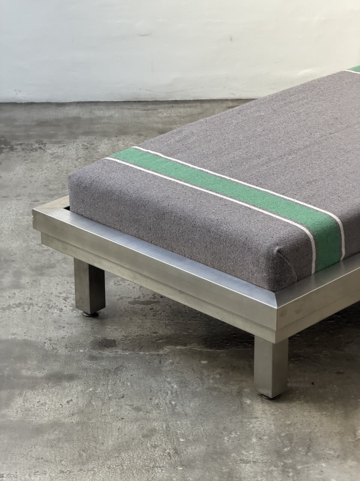 Minimalist Stainless Steel Bed Frame