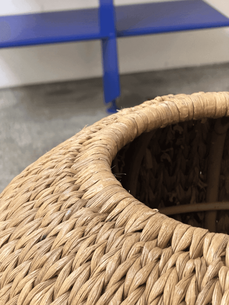 Unknown, Large Set Sculptural Wicker Baskets, Unknown
