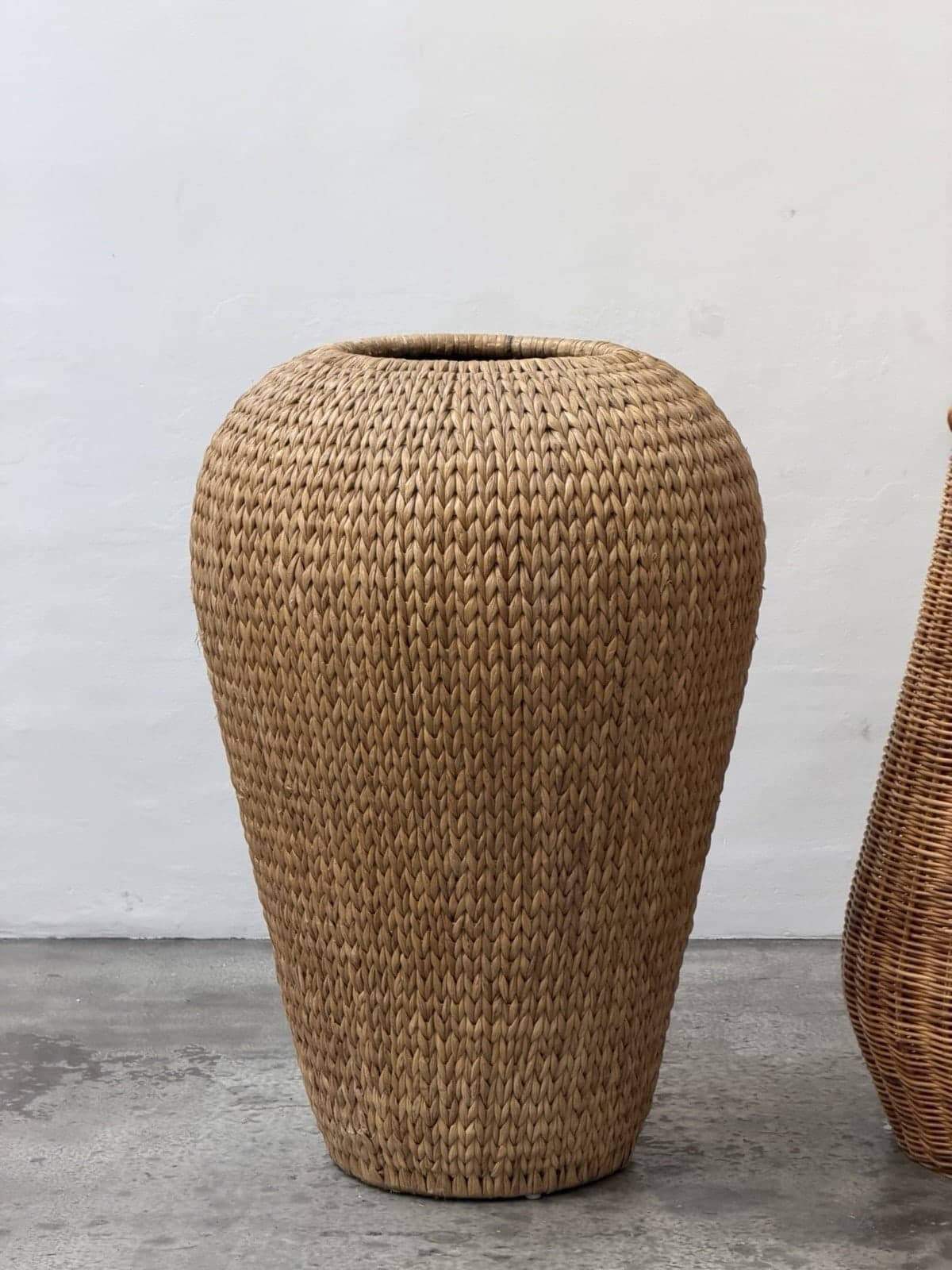 Unknown, Large Set Sculptural Wicker Baskets, Unknown