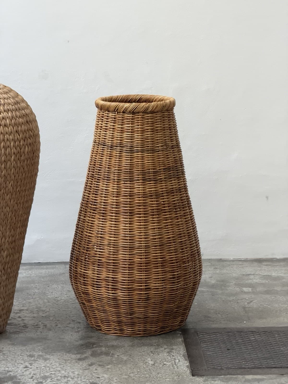 Unknown, Large Set Sculptural Wicker Baskets, Unknown