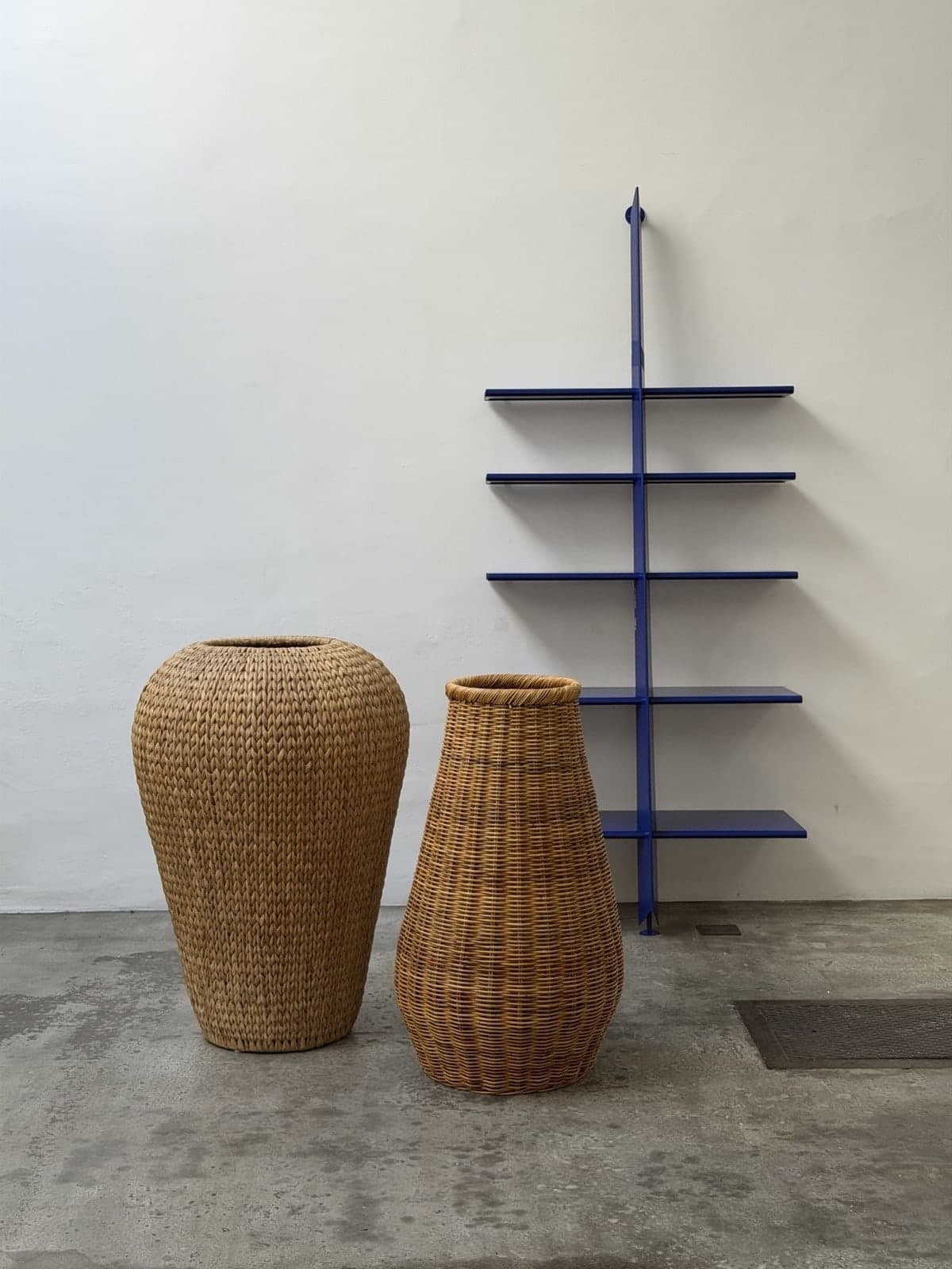 Unknown, Large Set Sculptural Wicker Baskets, Unknown