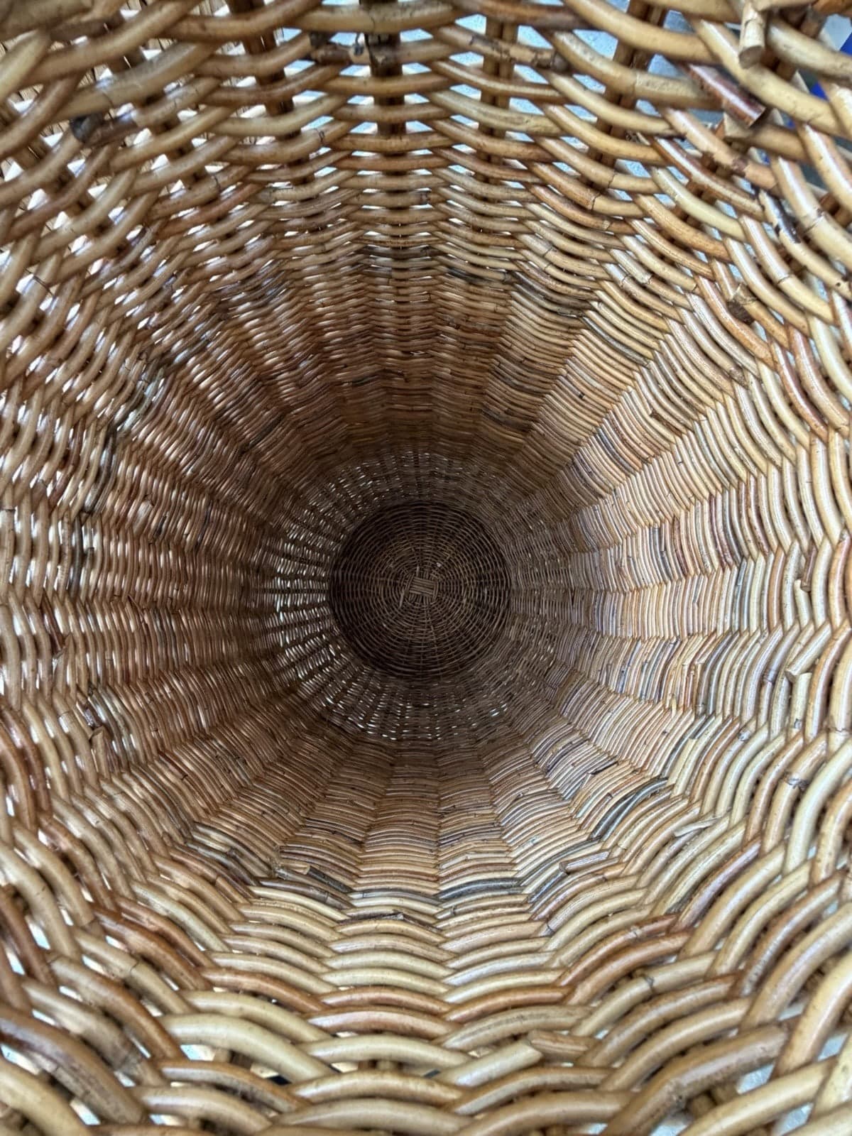 Unknown, Large Set Sculptural Wicker Baskets, Unknown