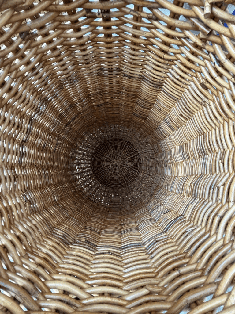 Unknown, Large Set Sculptural Wicker Baskets, Unknown