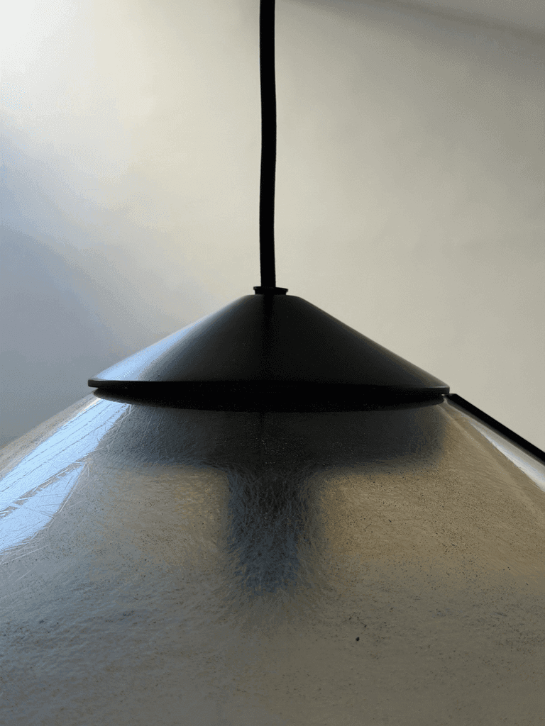 Unknown, Large Fiberglass Ceiling Lamp, Unknown