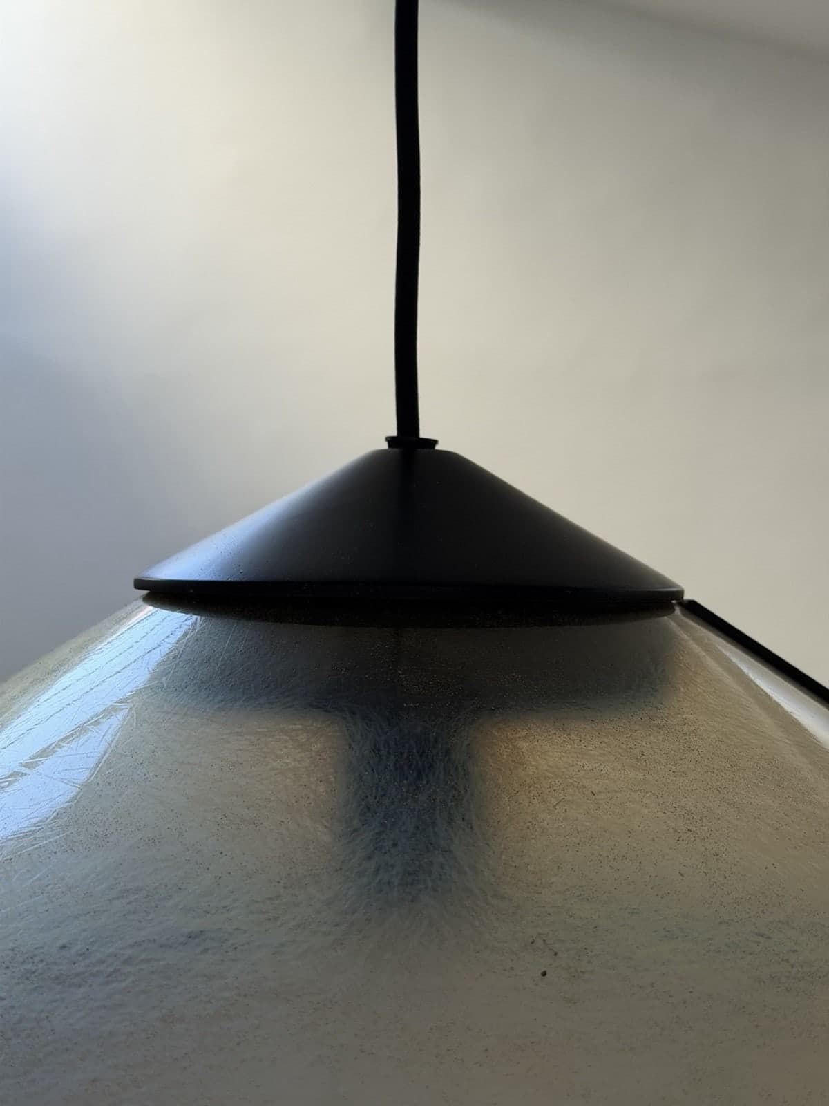 Unknown, Large Fiberglass Ceiling Lamp, Unknown