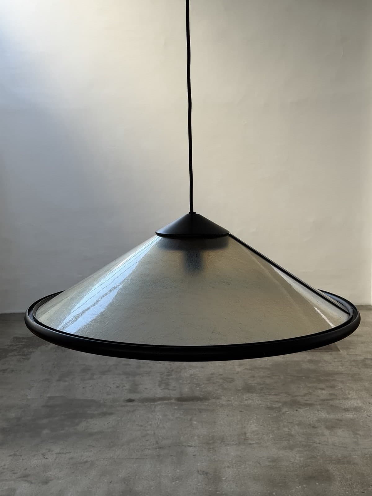 Unknown, Large Fiberglass Ceiling Lamp, Unknown