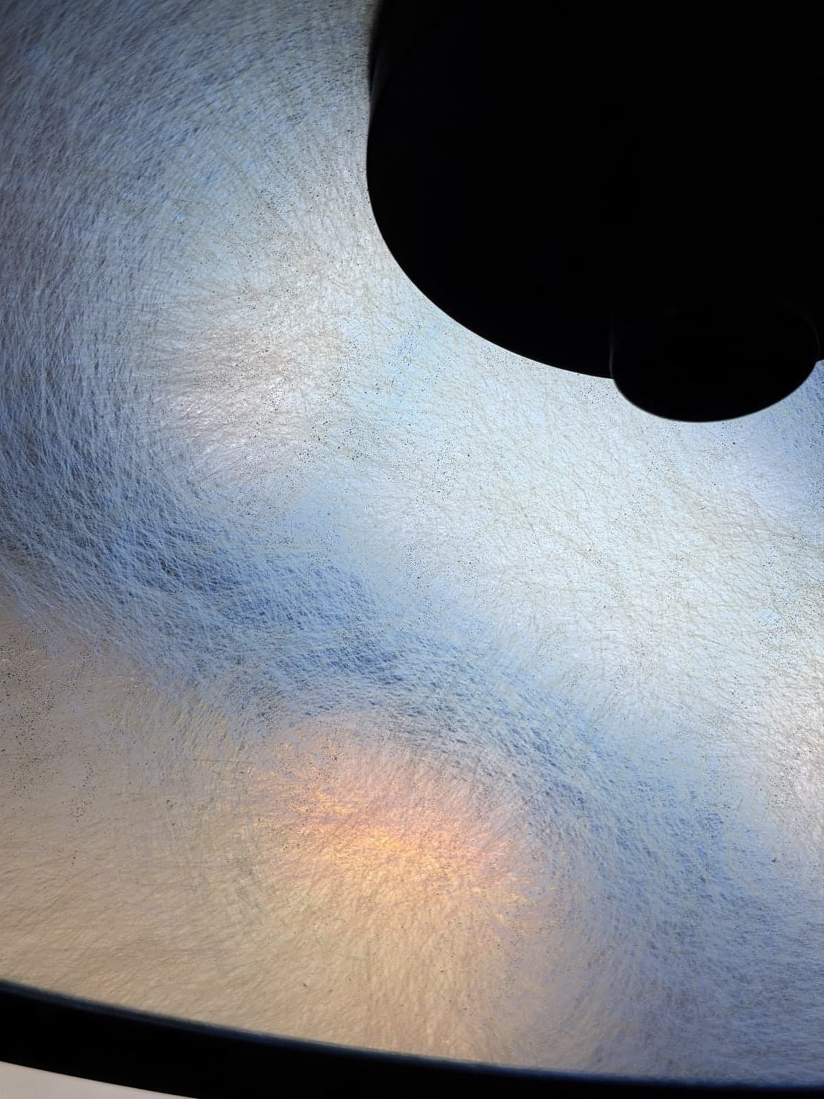 Unknown, Large Fiberglass Ceiling Lamp, Unknown