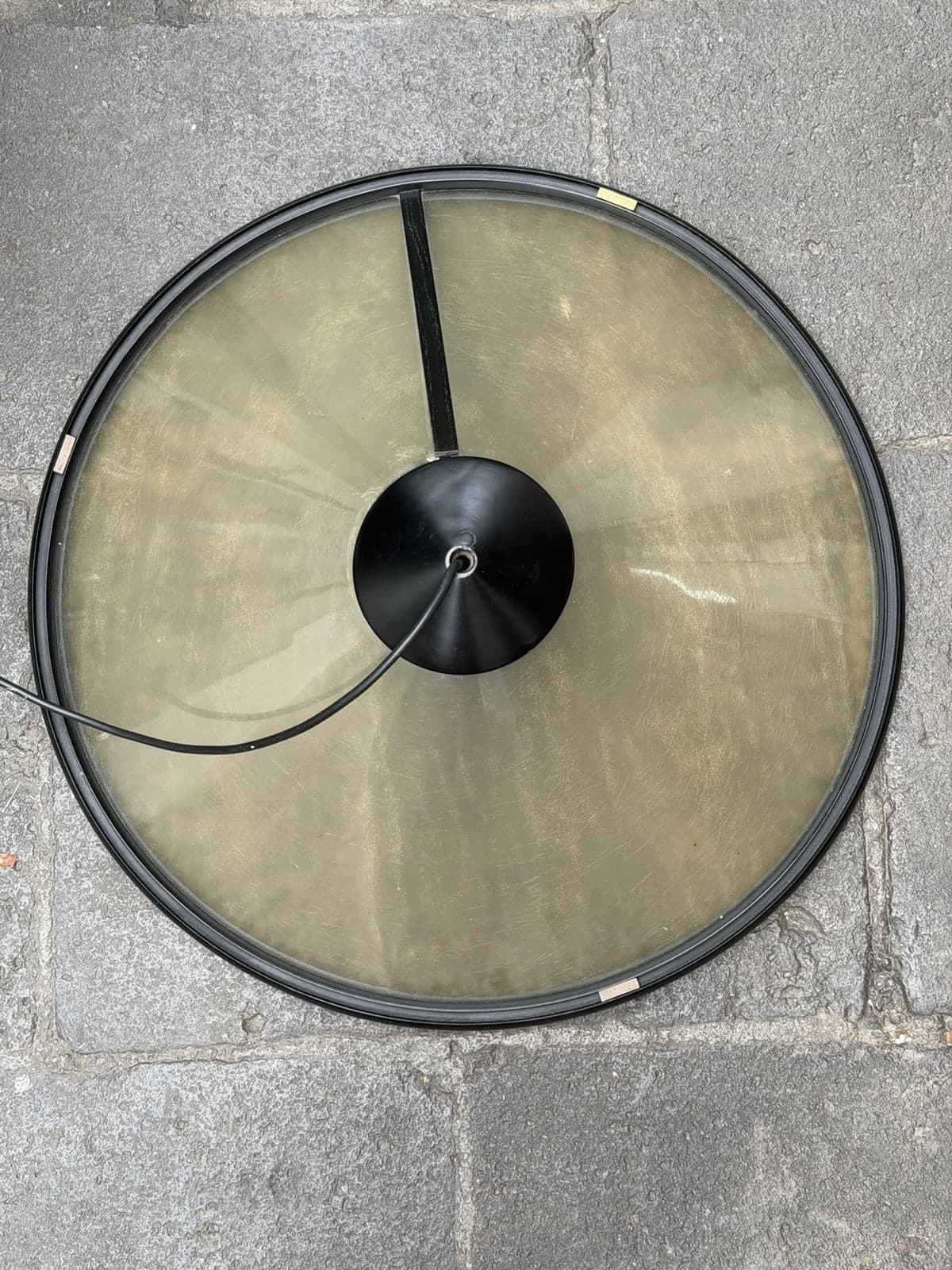 Unknown, Large Fiberglass Ceiling Lamp, Unknown