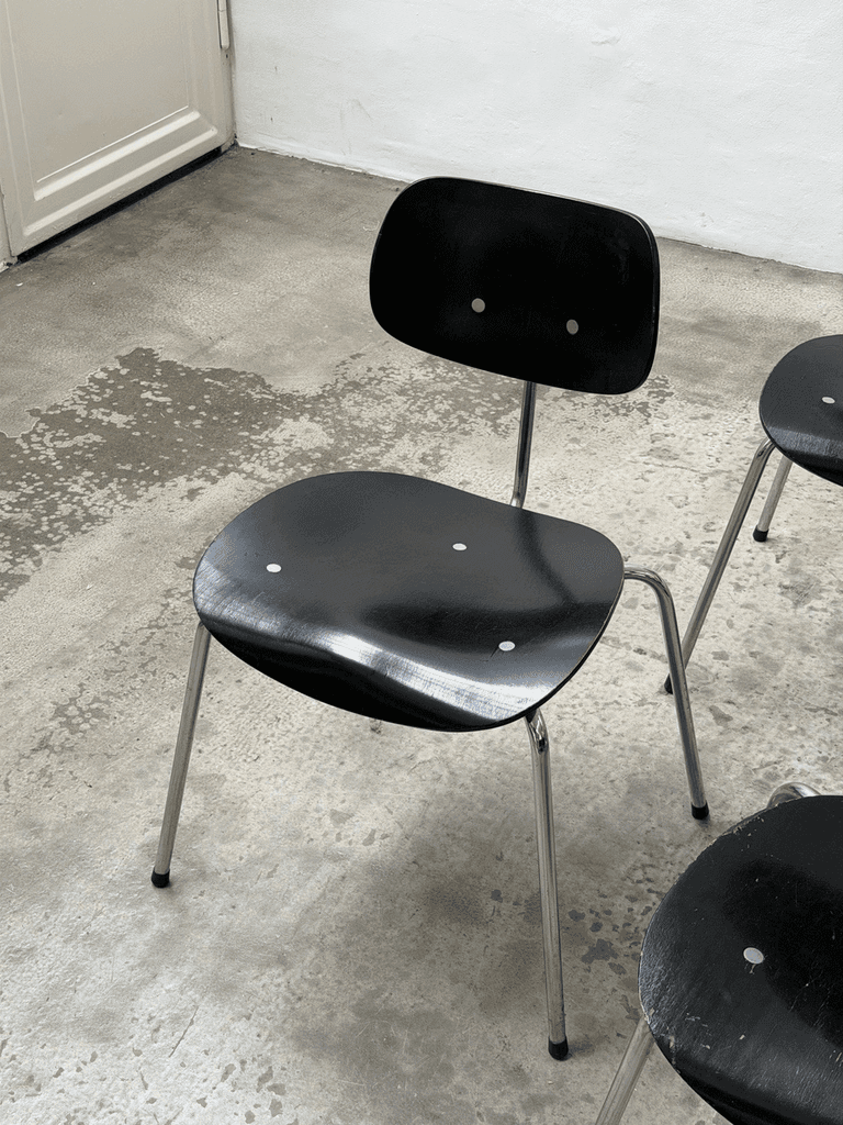 Egon Eiermann, SE 68 Chair Black, Wilde + Spieth