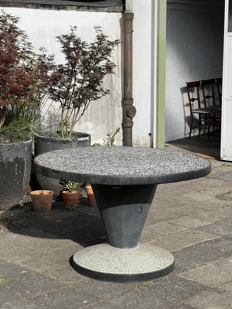 Egon Eiermann attr., Mosaic Stone Table, Unknown