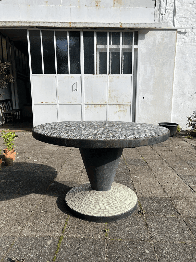 Egon Eiermann attr., Mosaic Stone Table, Unknown