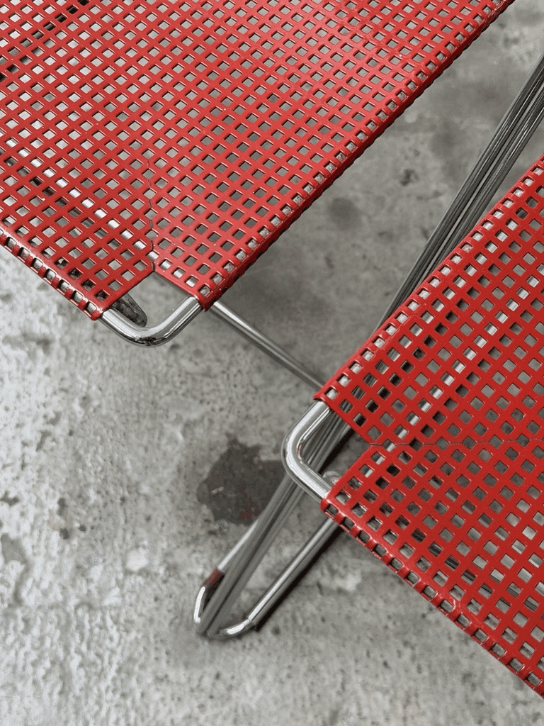 Niels Jorgen Haugesen, Wire Chair, Hybodan