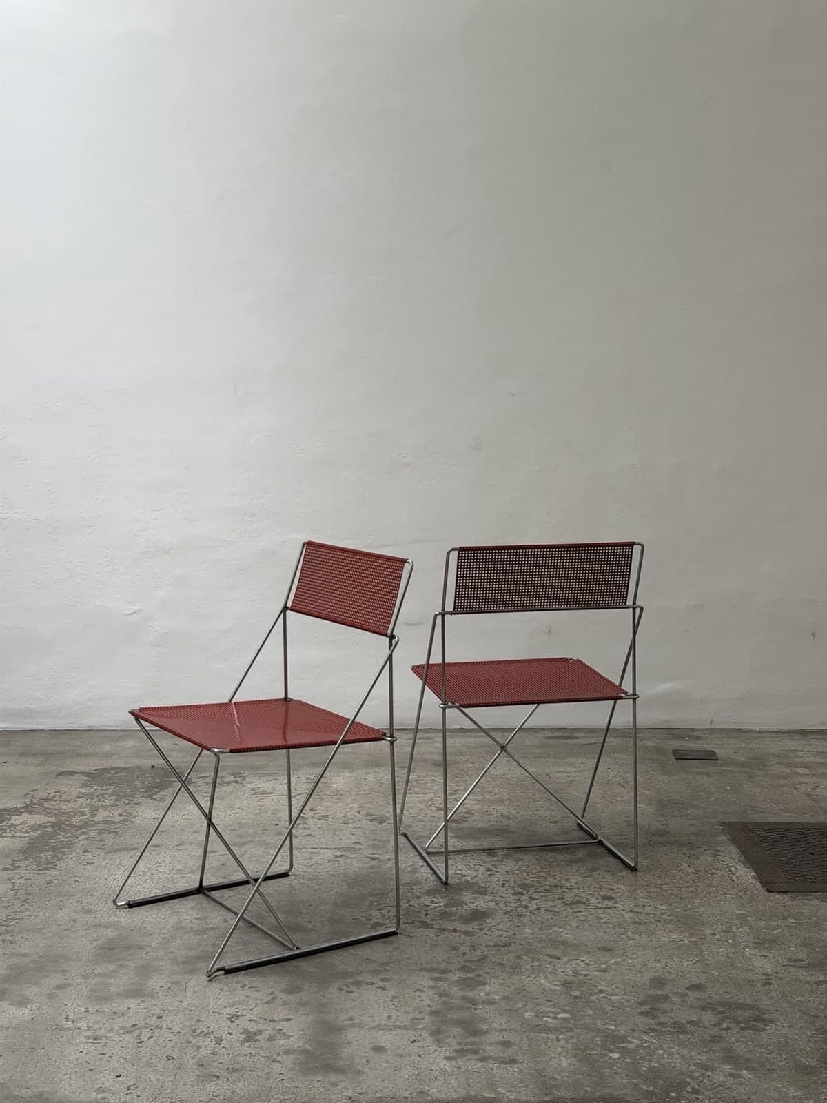 Niels Jorgen Haugesen, Wire Chair, Hybodan