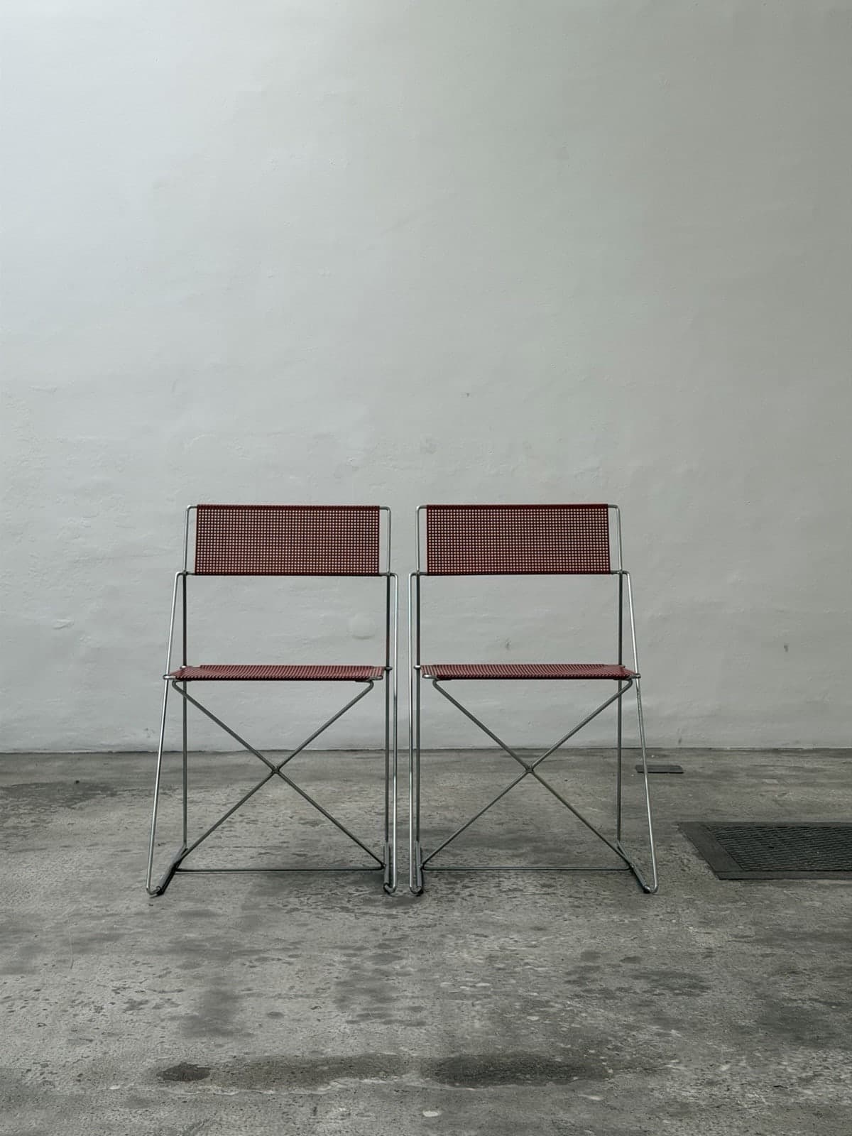 Niels Jorgen Haugesen, Wire Chair, Hybodan