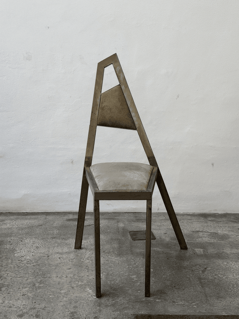 Unknown, Sculptural Postmodern Design Chairs, Studio Production