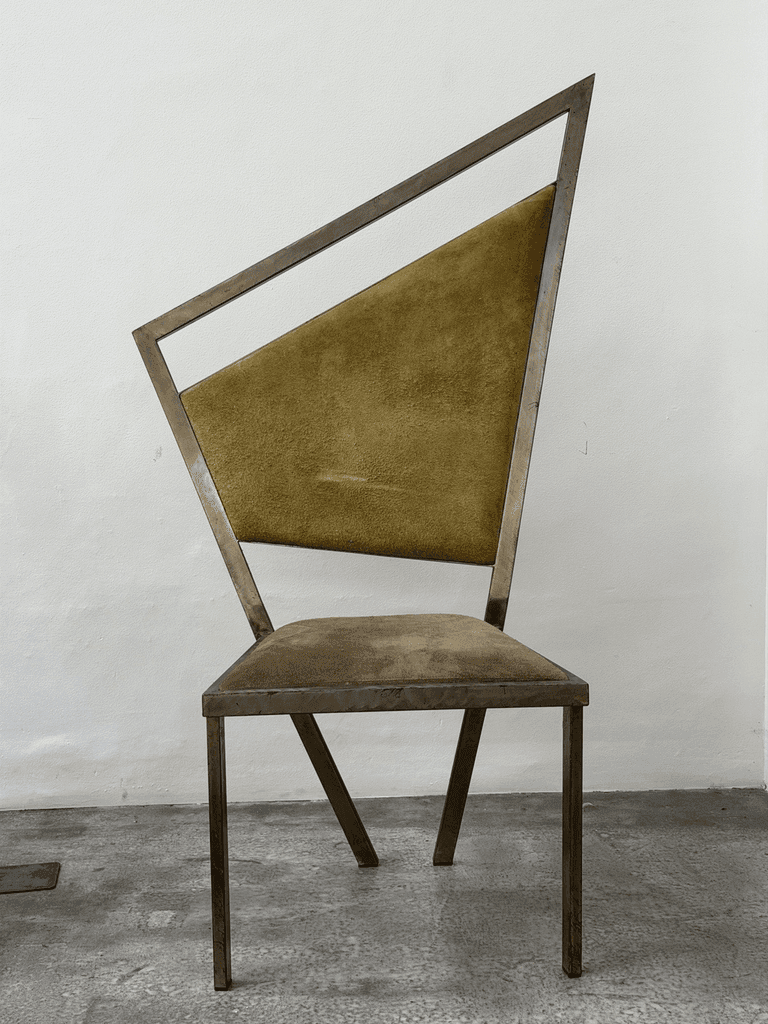 Unknown, Sculptural Postmodern Design Chairs, Studio Production