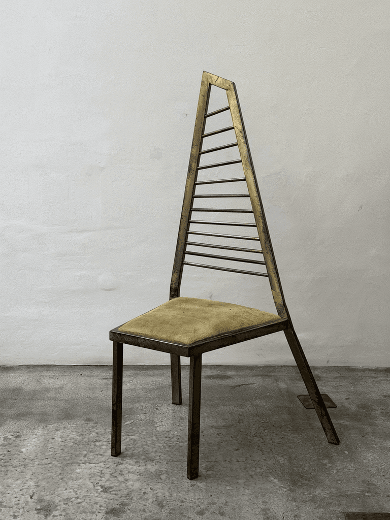 Unknown, Sculptural Postmodern Design Chairs, Studio Production
