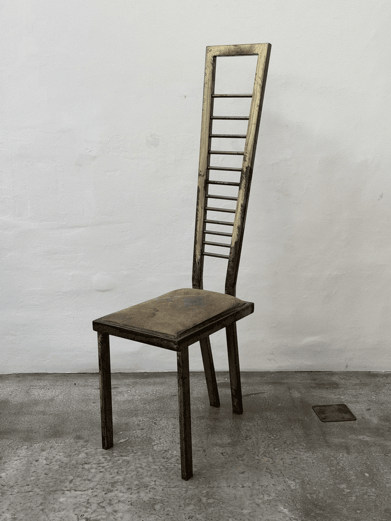 Unknown, Sculptural Postmodern Design Chairs, Studio Production