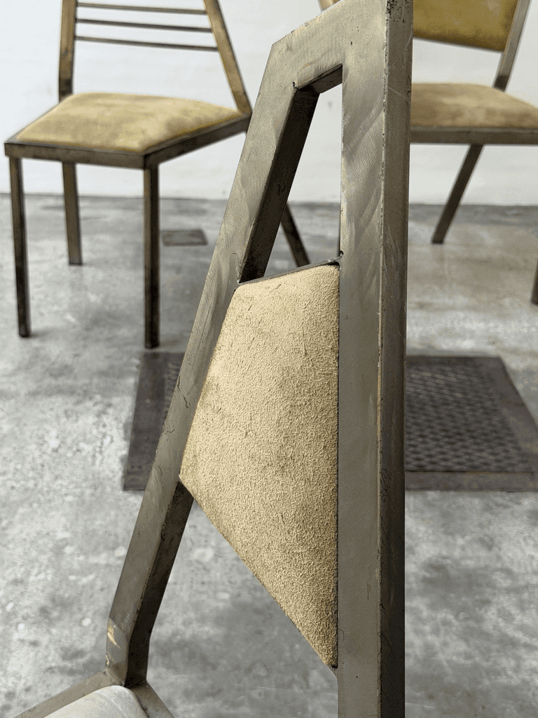 Unknown, Sculptural Postmodern Design Chairs, Studio Production
