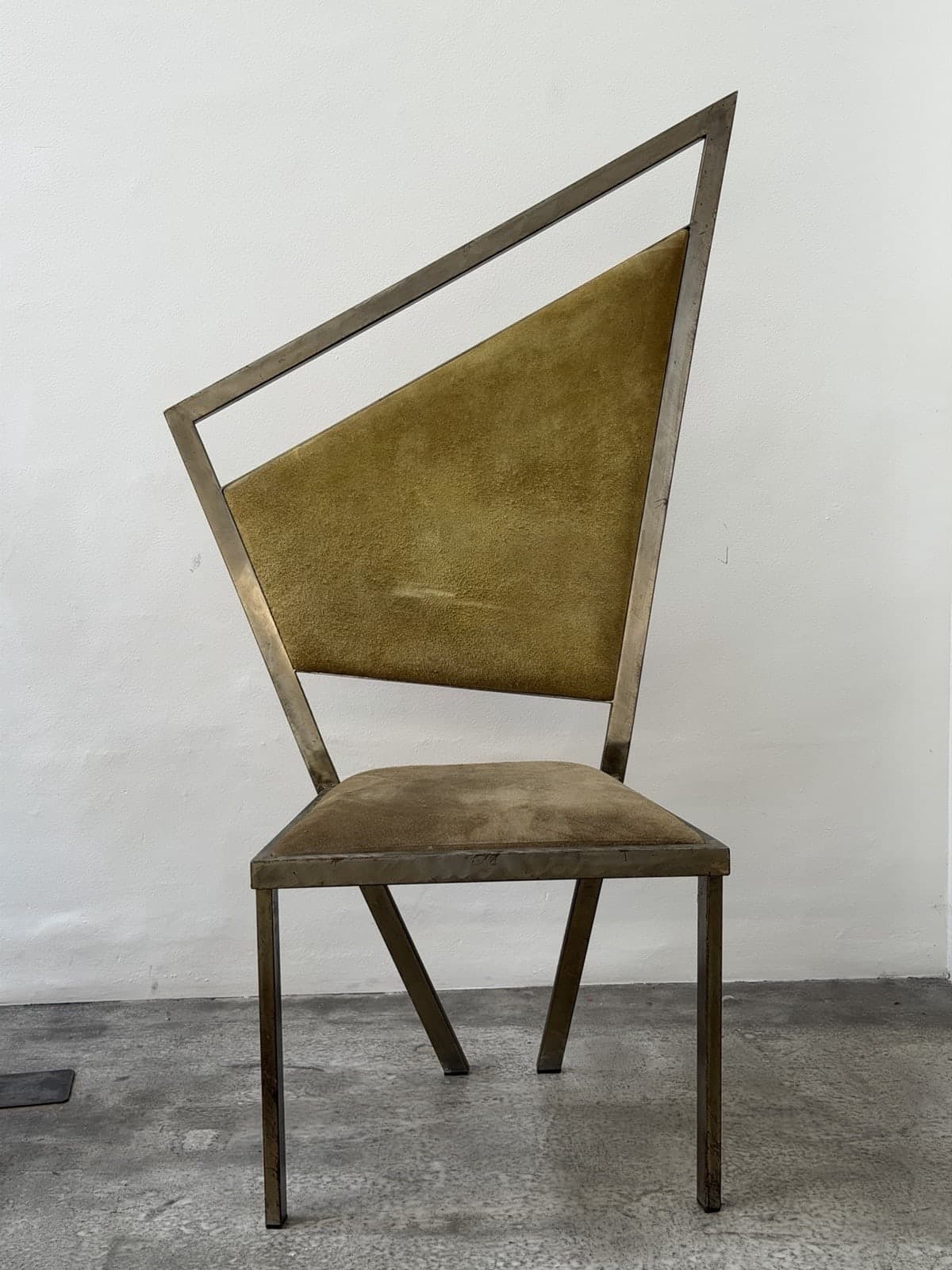 Unknown, Sculptural Postmodern Design Chairs, Studio Production