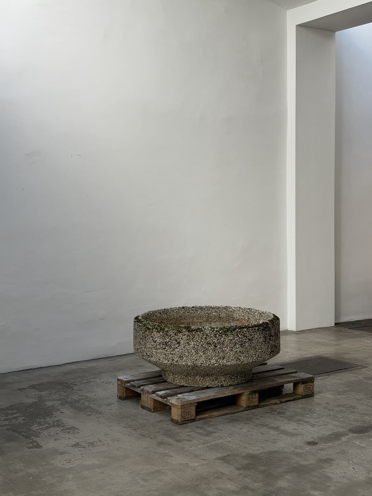 Unknown, Large Brutalist Concrete/ Stone Planter, Unknown