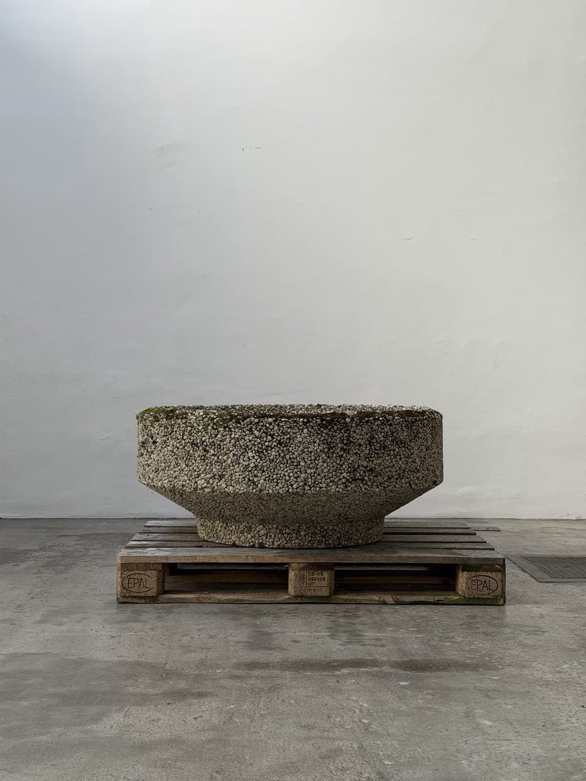 Unknown, Large Brutalist Concrete/ Stone Planter, Unknown