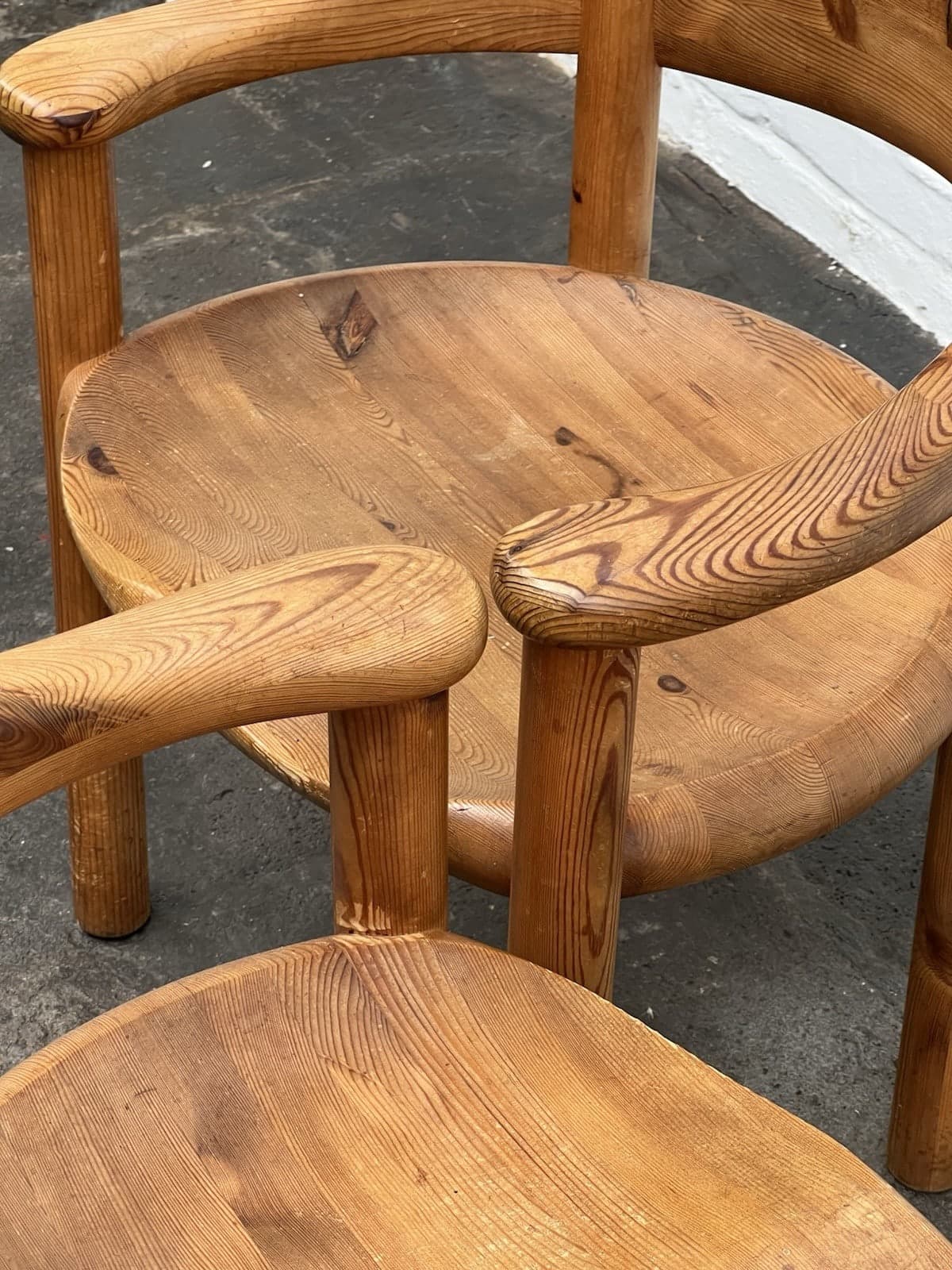 Rainer Daumiller, Pine Dining Chairs, Hirtshals Savværk