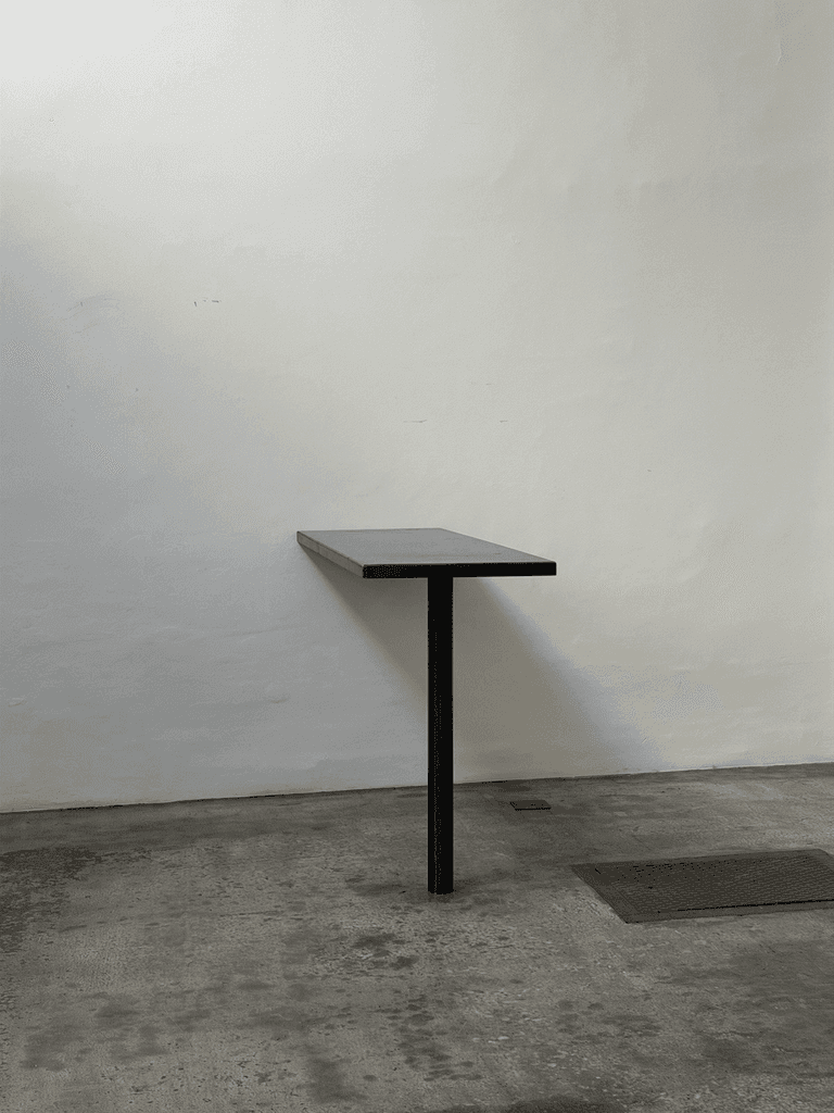 Unknown, Unique Steel Bar / Standing Table, Studio Production Pentagon Group Attr.