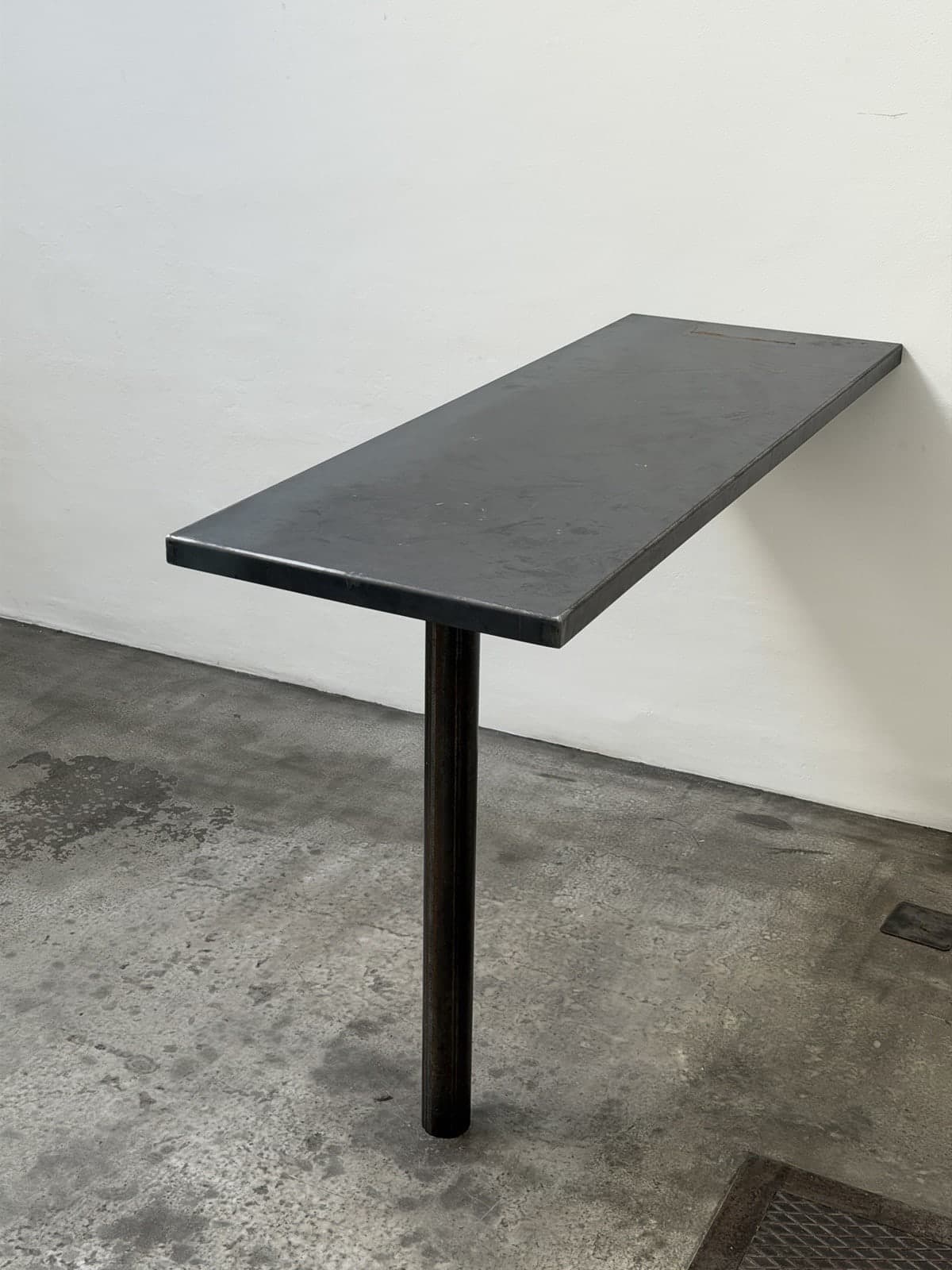 Unknown, Unique Steel Bar / Standing Table, Studio Production Pentagon Group Attr.